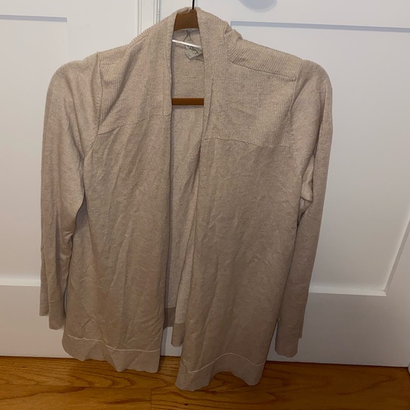 Oatmeal Open Cardigan - Picture 2 of 6